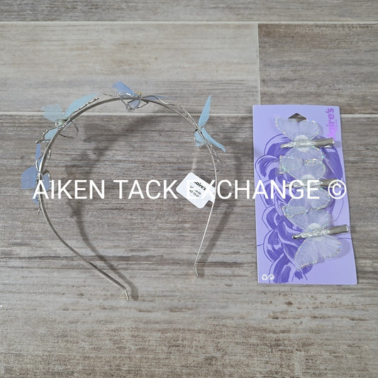 Claire's Hair Bundle - 1 Headband, 3 Hair Clips