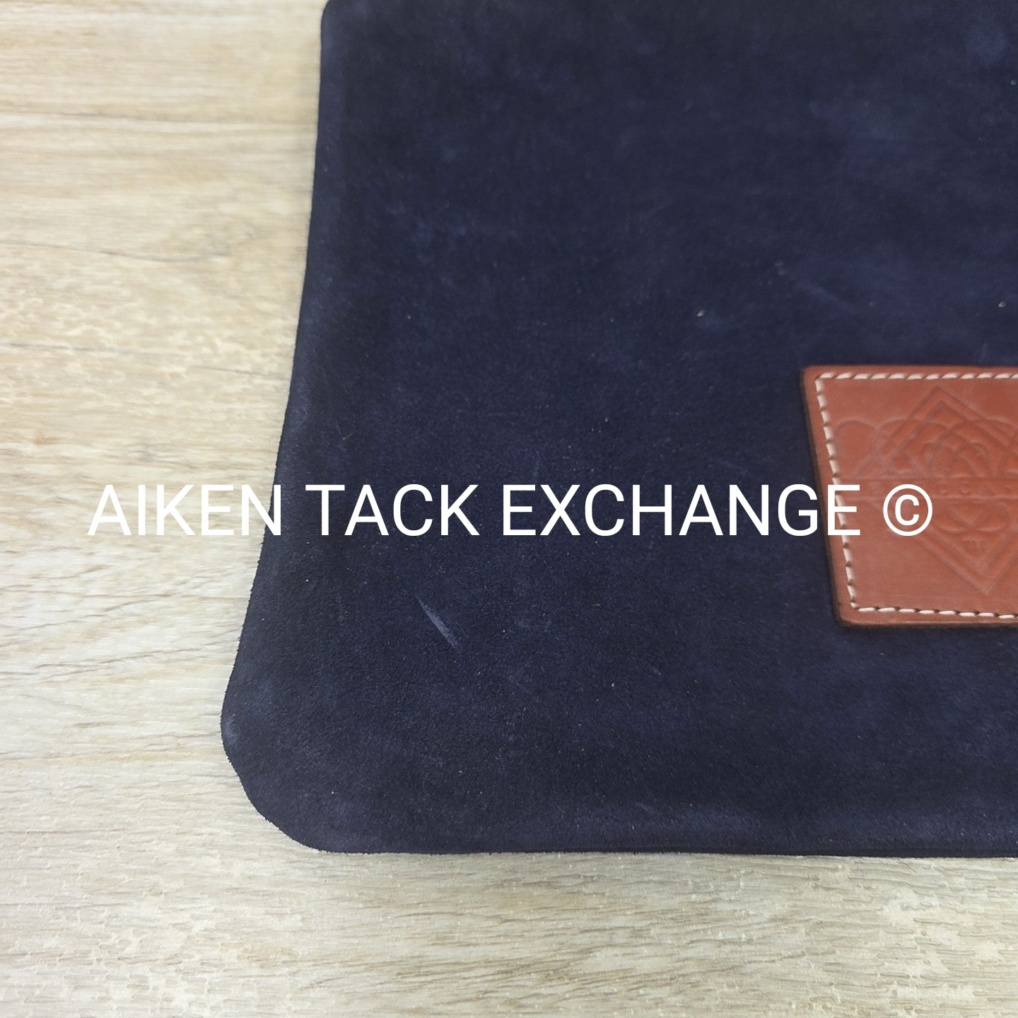 Rebecca Ray Suede Zip Pouch