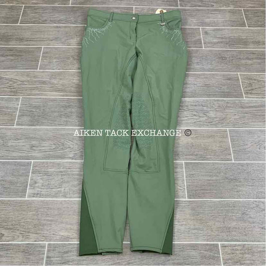 Montar Silicone Grip Knee Patch Breeches, Size 42 (US 30)