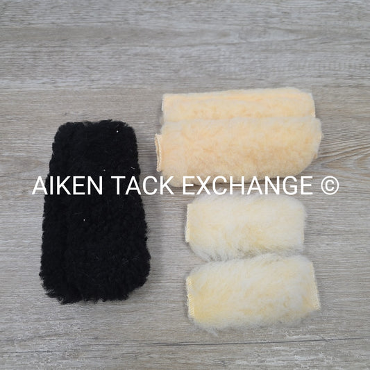BARGAIN BUNDLE: Halter Fleece Pieces, 4 Synthetic & 1 Sheepskin