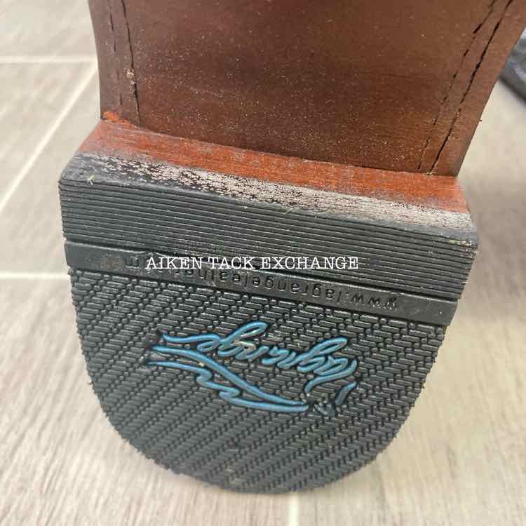 Lagrange Ostrich Square Toe Western Boot, Size 7