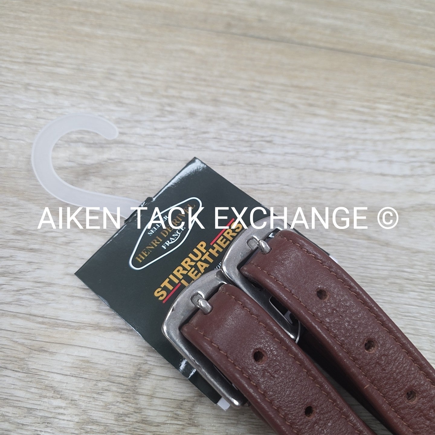 HDR Triple Covered Stirrup Leathers, Australian Nut, 48"