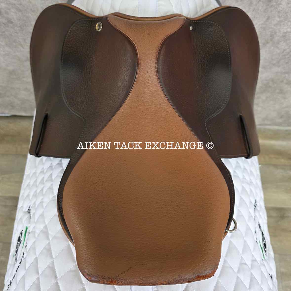 **SOLD** Crosby Miller's Prix Des Nations Pony Saddle, 14" Seat, Medium Tree, Foam Panels