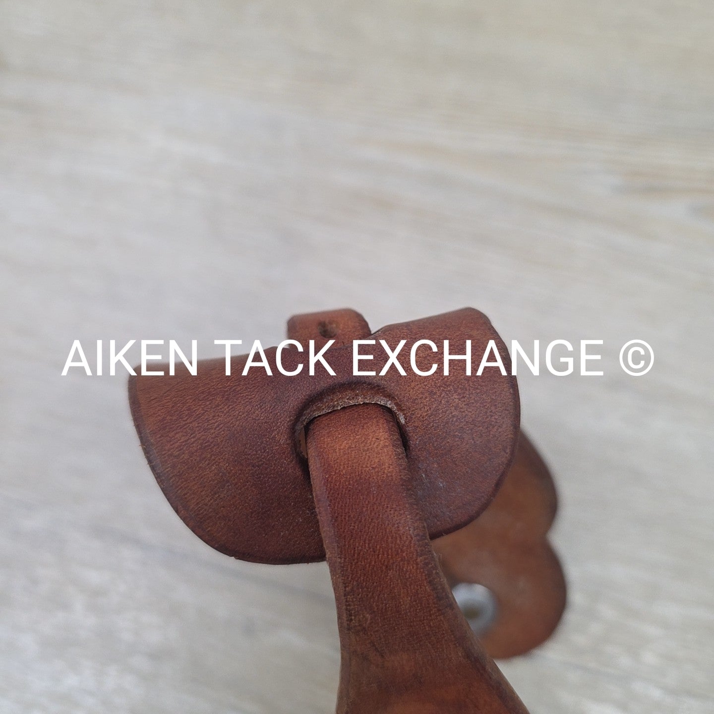 Western Rowel Spurs with Leather Straps