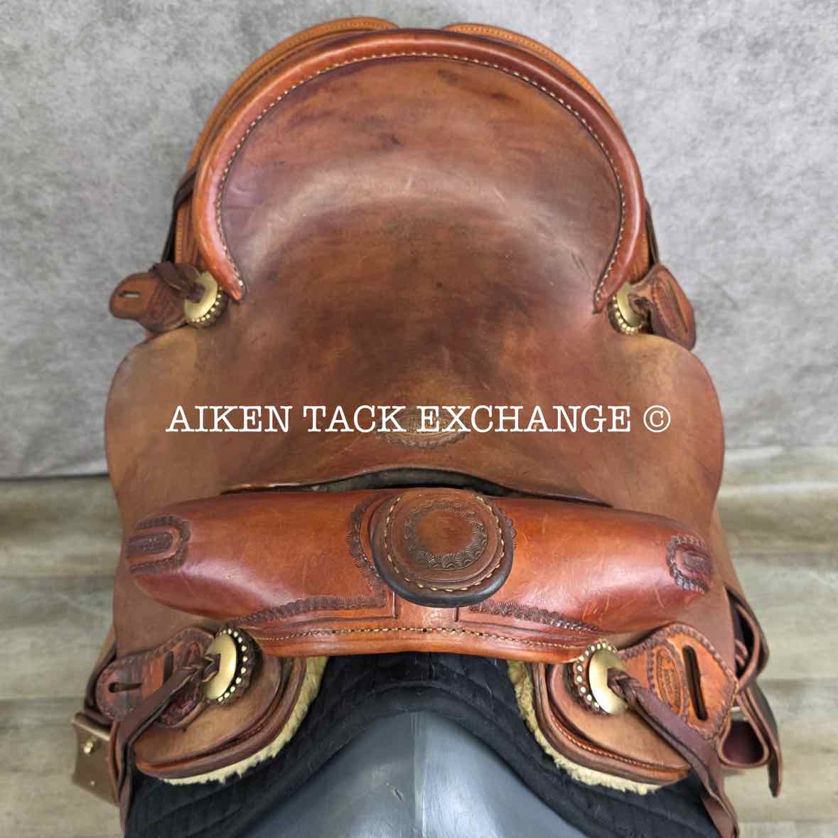 2008 Loredo Saddlery Western Saddle, 15" Seat, Wide Tree - Full QH Bars