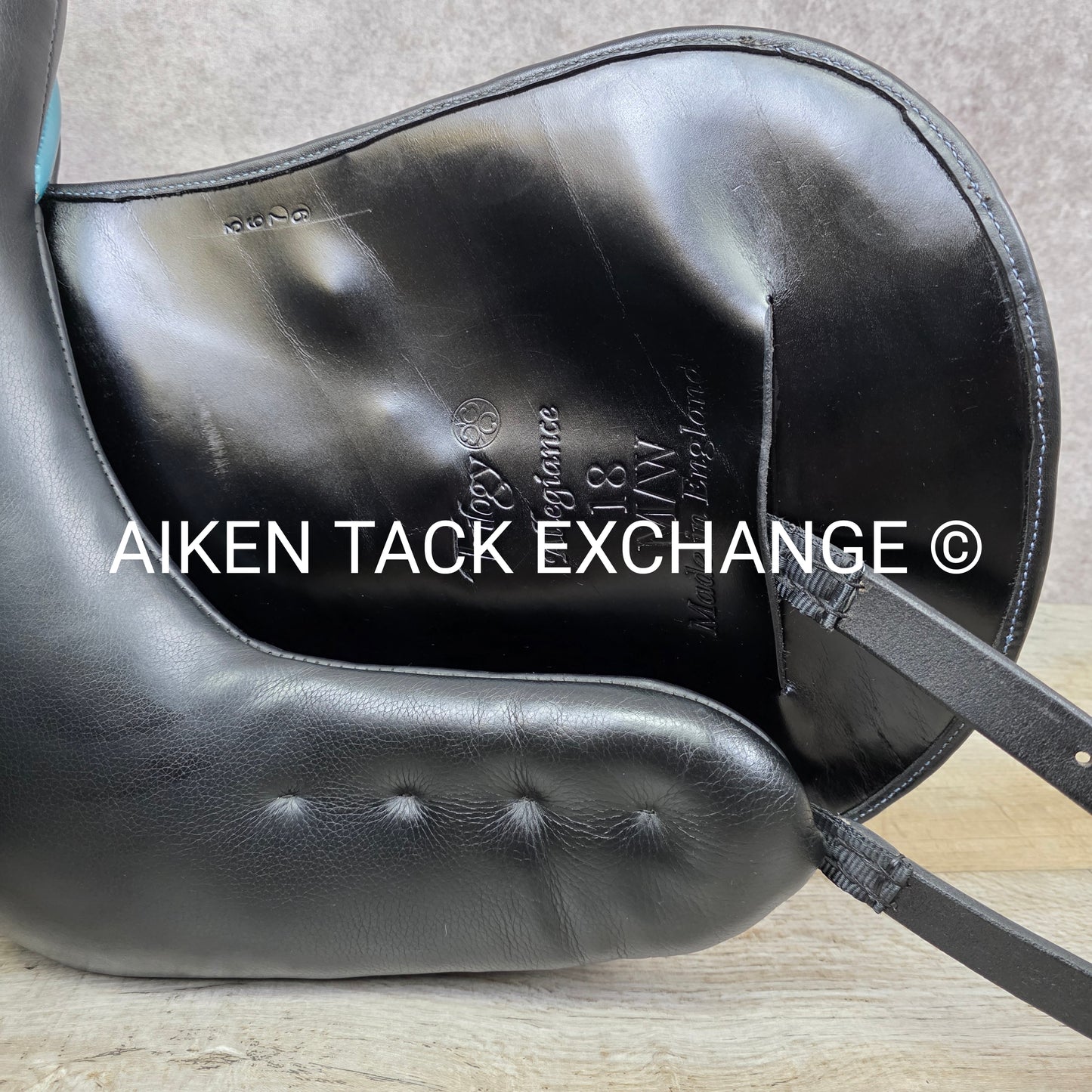 2019 Trilogy Allegiance Monoflap Dressage Saddle, 18" Seat, Medium Wide Tree, Wool Flocked Panels