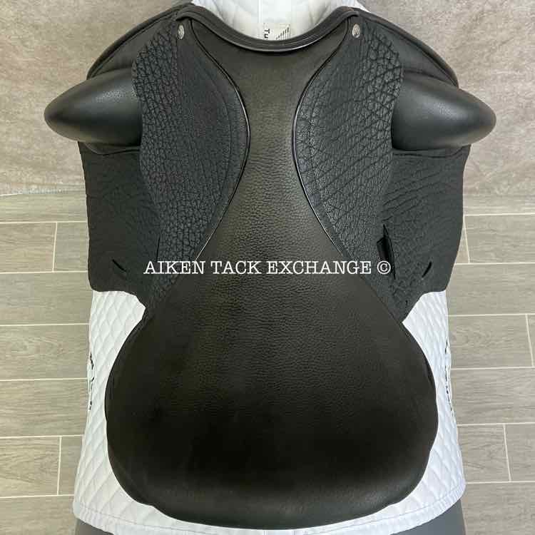 2024 Custom Saddlery Wolfgang Matrix MKII Monoflap Dressage Saddle, 17.5" Seat, Adjustable Tree, Wool Flocked Pony Panels