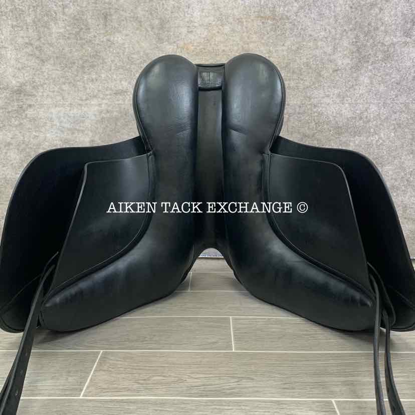 2003 Frank Baines Elegance Dressage Saddle, 17.5" Seat, Medium Tree, Wool Flocked Panels