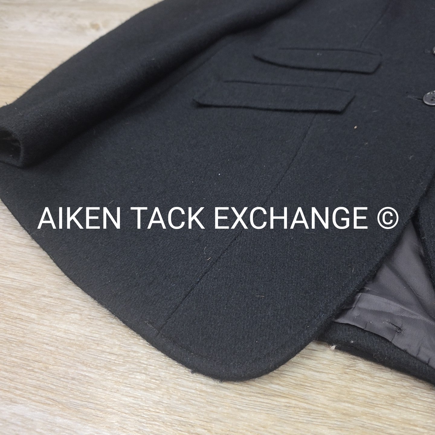 Tailored Sportsman Wool Hunt Coat, Size 6