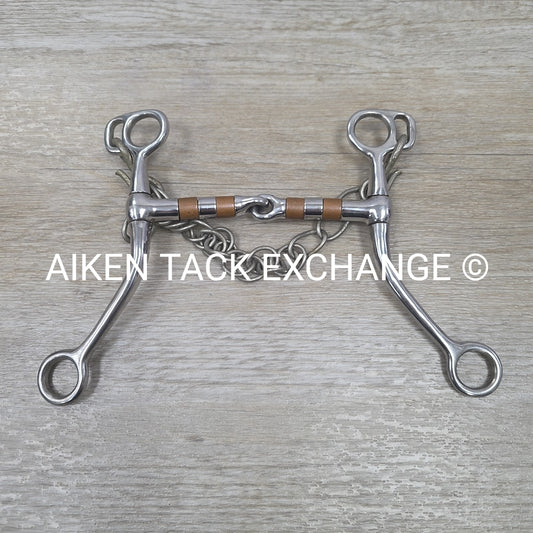 Single Joint Tom Thumb Roller Mouth Bit 5"