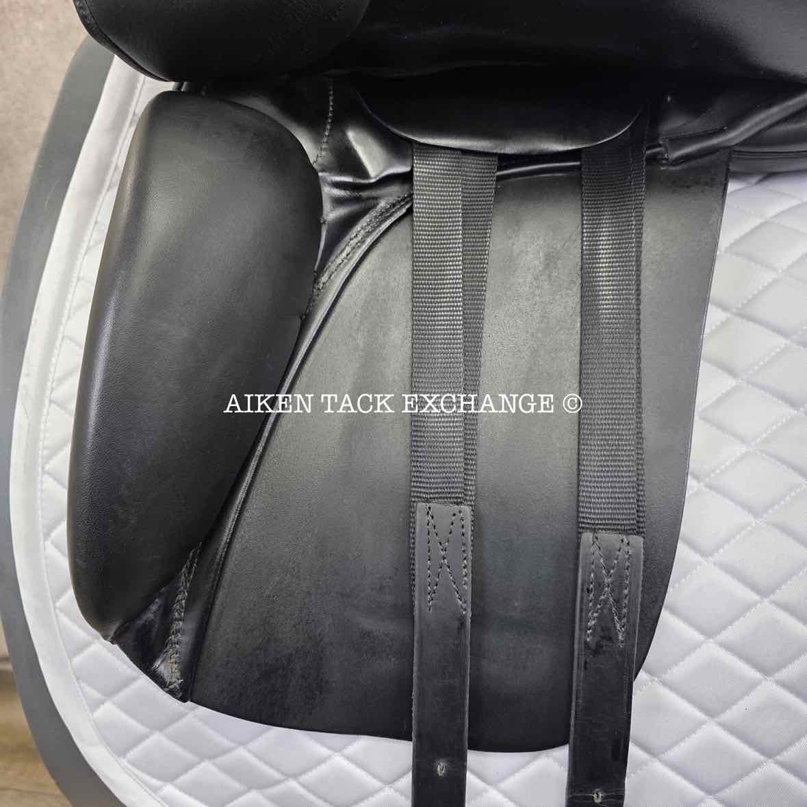 Stubben 1894 Dressage Saddle, 17" Seat, 32cm Tree - Wide, Wool Flocked Panels