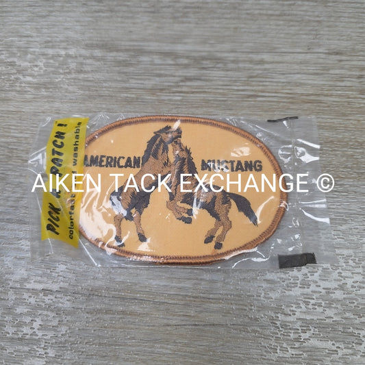 Vintage Sew On American Mustang Patch