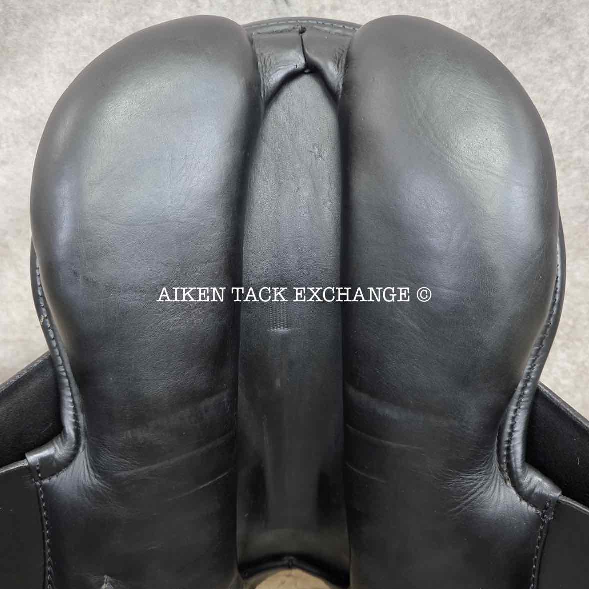 1998 Passier Nicole's Grand Gilbert Dressage Saddle, 17.5" Seat, Wide Tree, Wool Flocked Panels