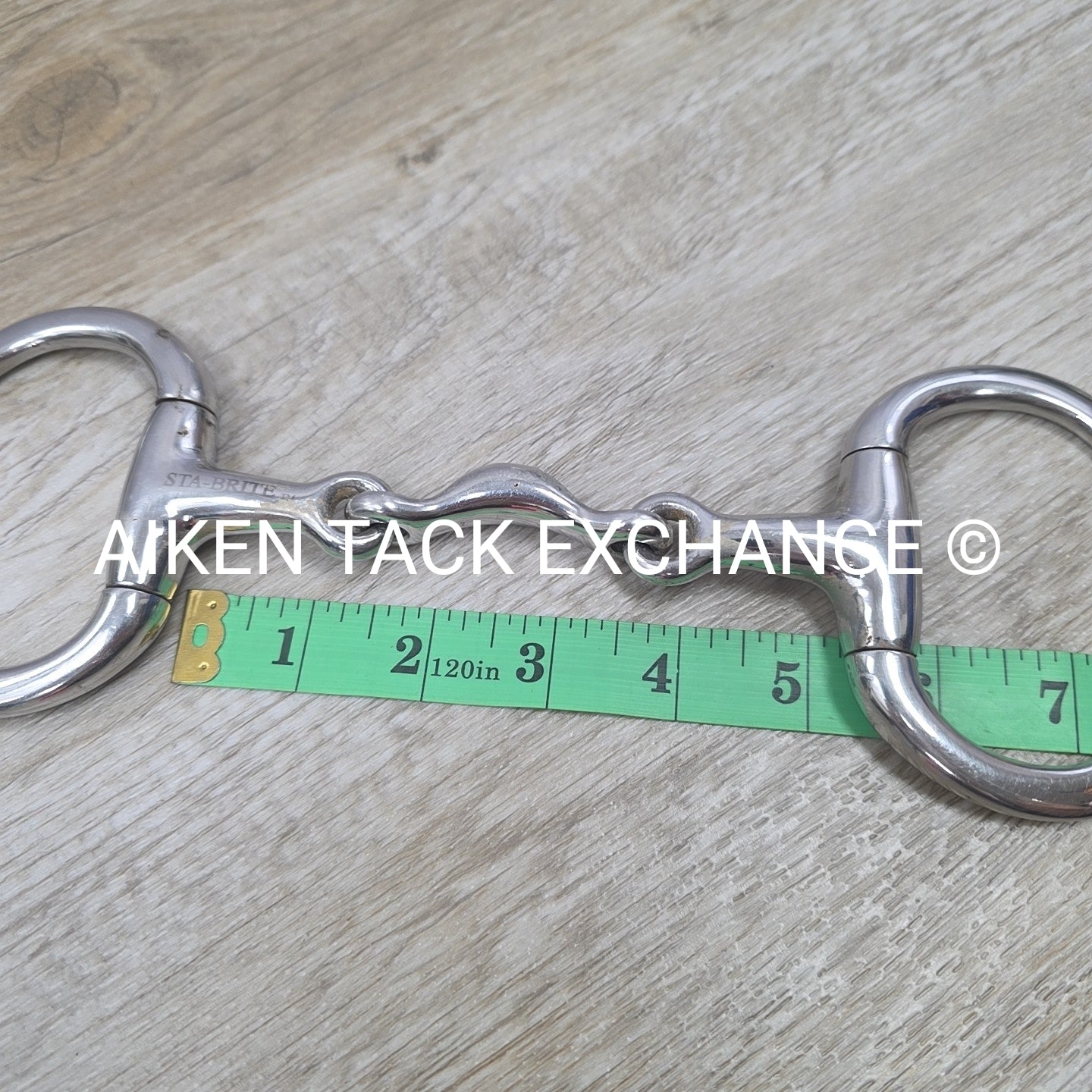 Sta-Brite Quarter Moon Eggbutt Bit 5"