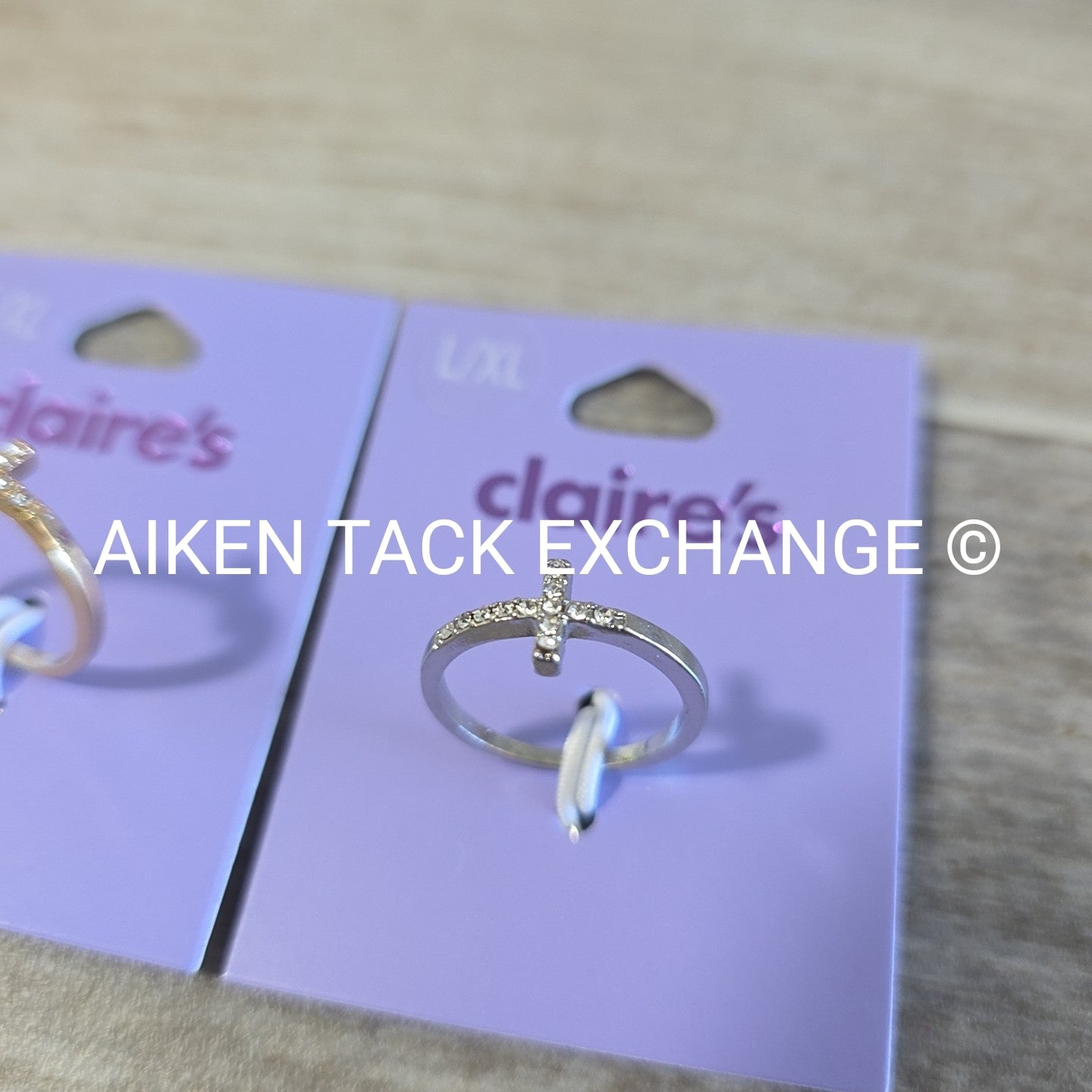 Claire's Rings (2) - Size L/XL