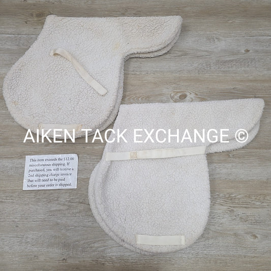 BARGAIN BUNDLE: 2 Jack's Fleece Contour Saddle Pads