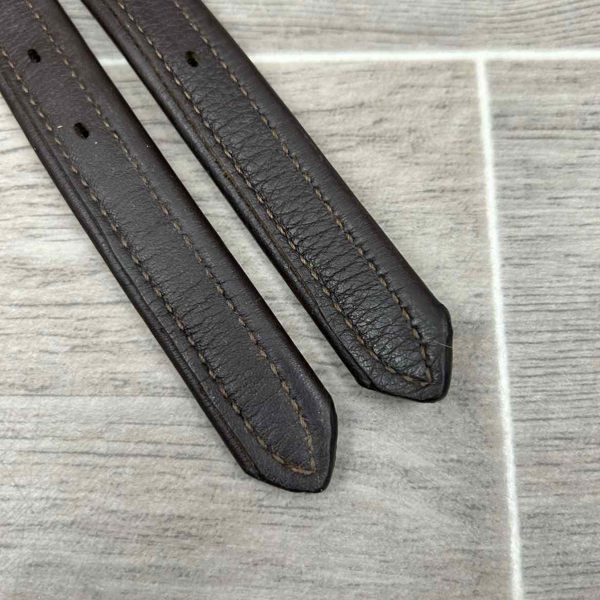 Prestige Stirrup Leathers, Brown, Size 57" (145)