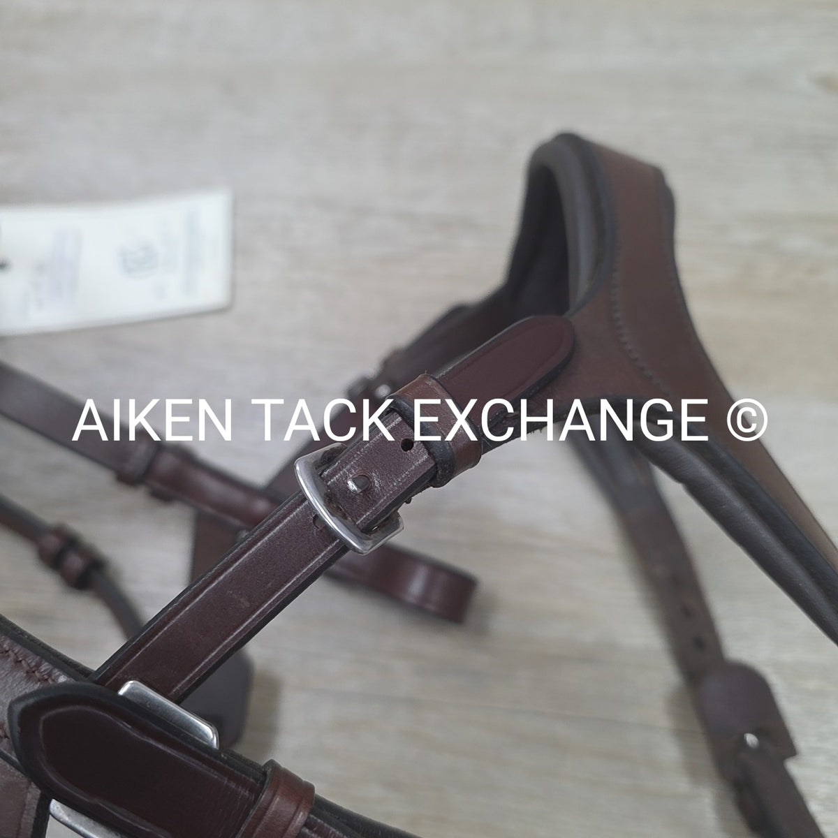 KL Select Tuscan Anatomic Bridle, No Reins, Brown, Size Full