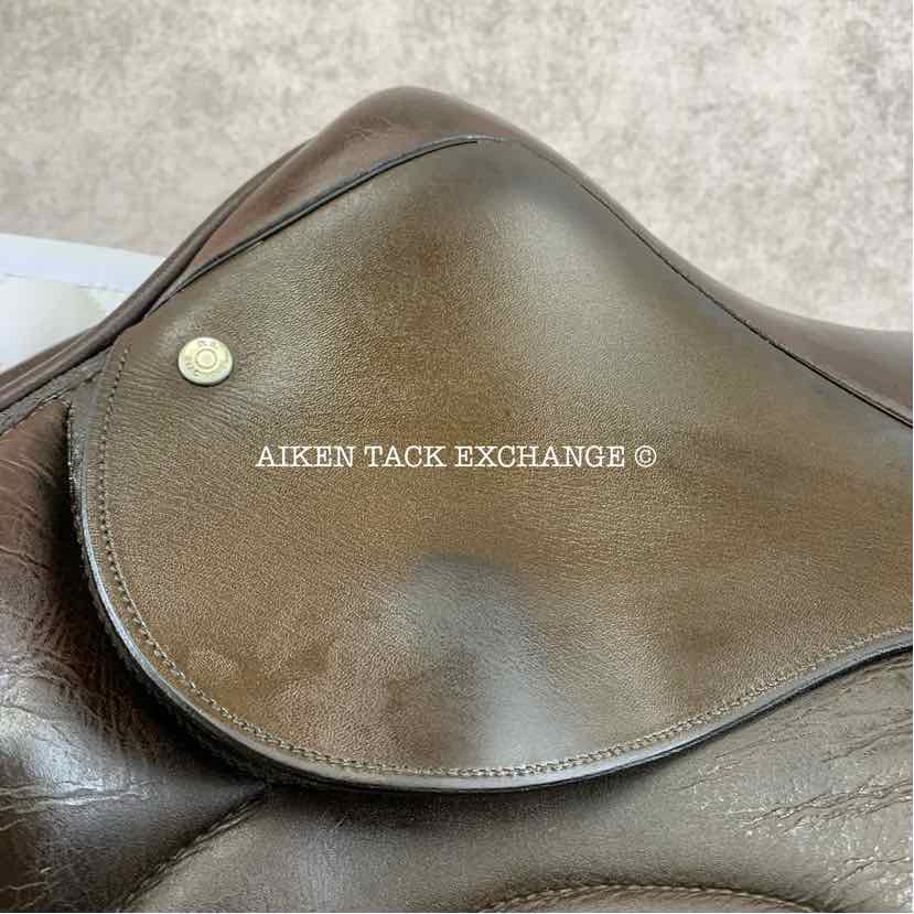 2012 Stackhouse Monoflap Jump Saddle, 19" Seat, Narrow Tree
