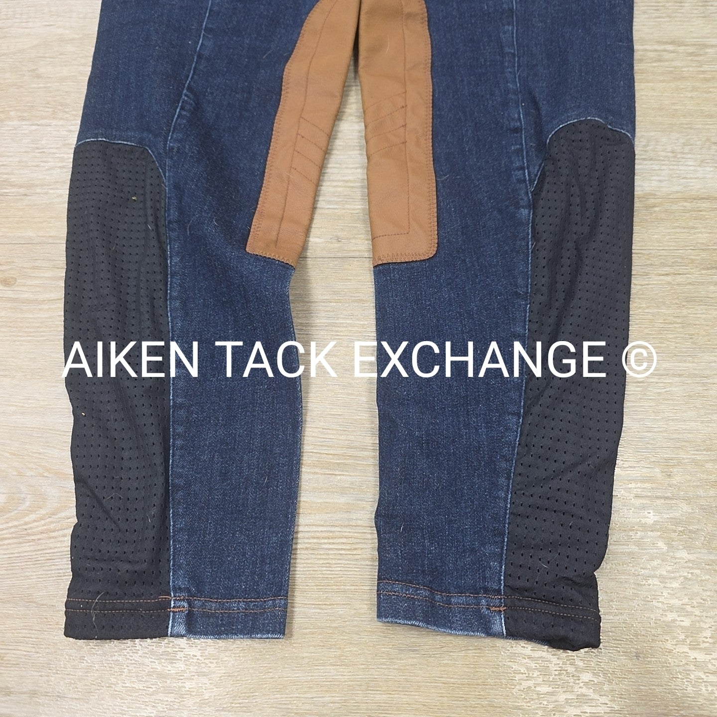 BARGAIN BUNDLE: Kerrits Icefil Tights & Knee Patch Denim Breeches, Size X-Large