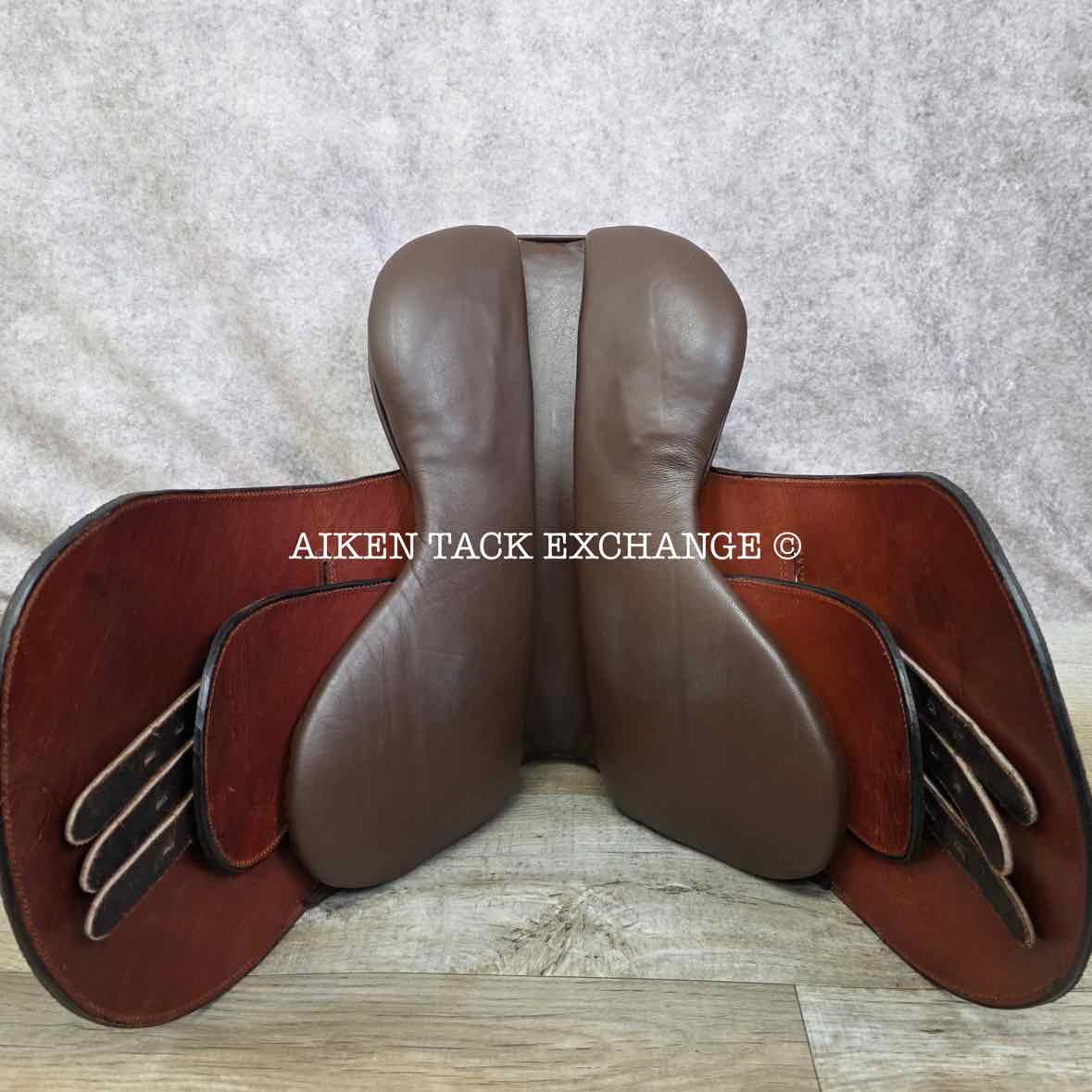 **SOLD** Dos Banderas Polo Saddle, 16" Seat, Medium Tree, Foam Panels