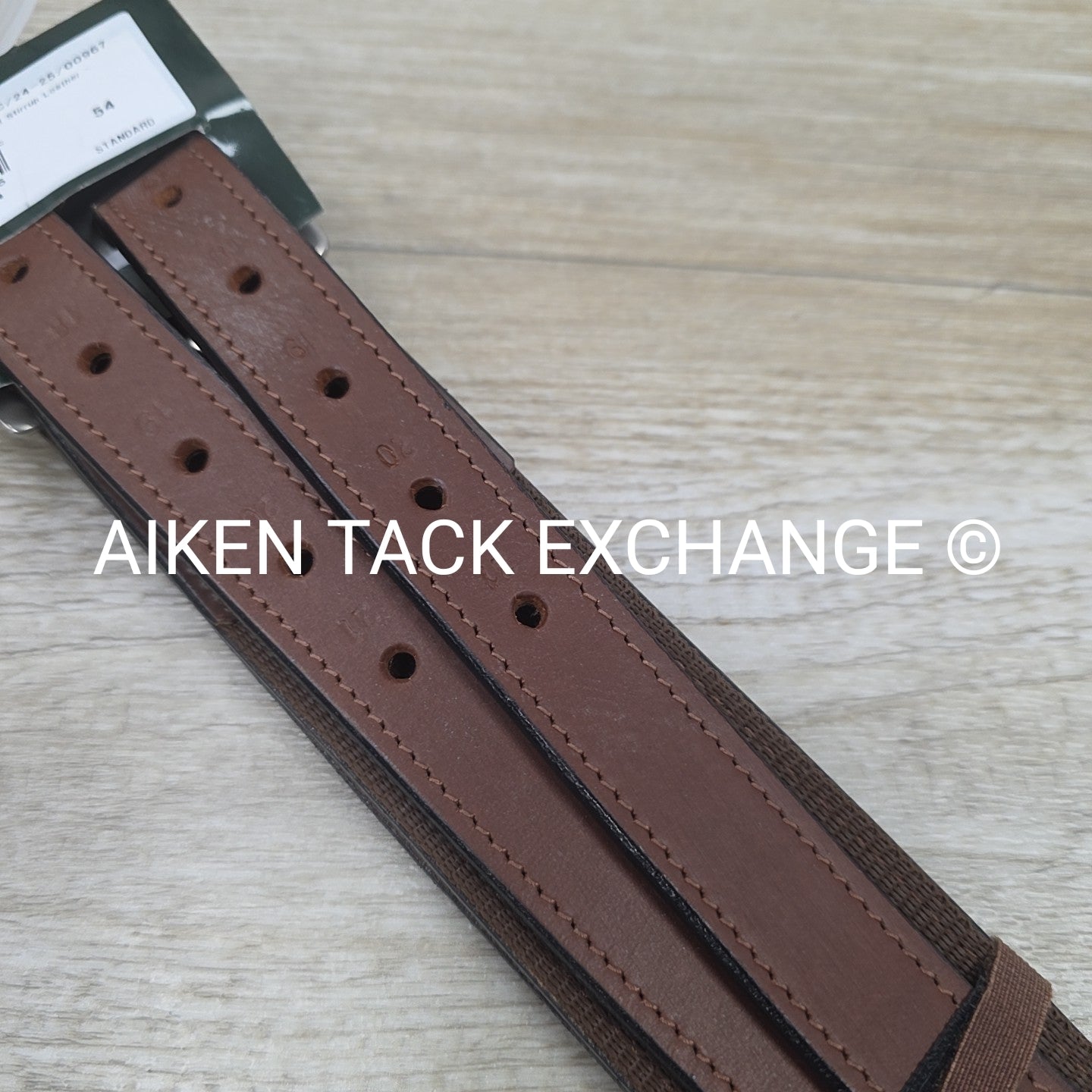 HDR Nylon Lined Stirrup Leathers, Australian Nut, 54"