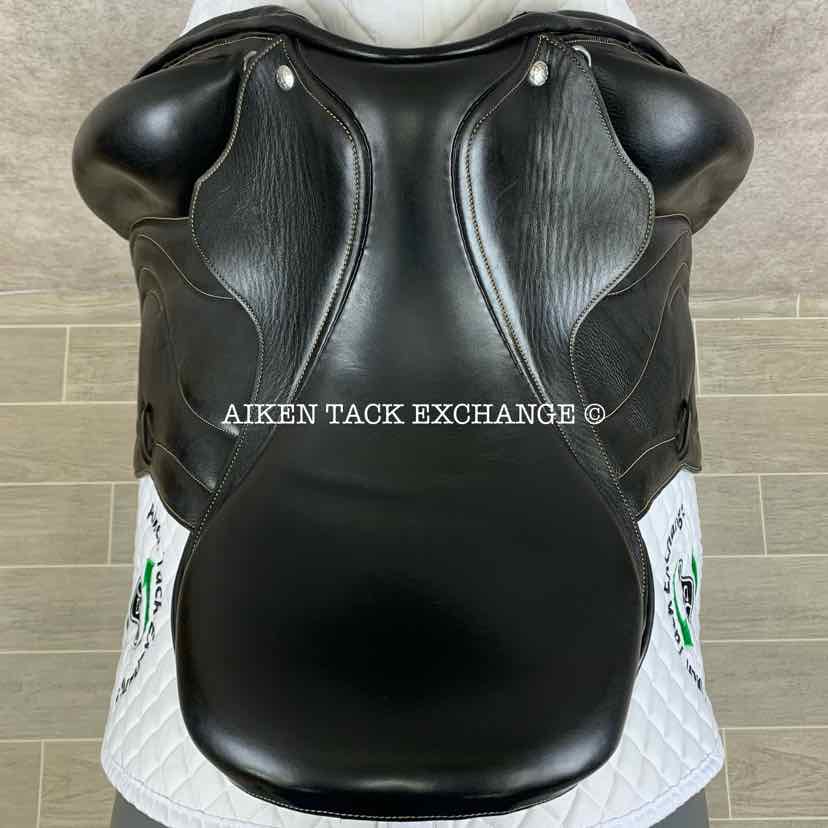 **SOLD** 2015 GMD Germida Ratomka Piaffe Monoflap Dressage Saddle, 16.5" Seat, Wide Tree, Foam Panels