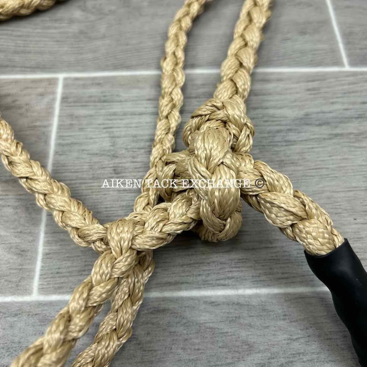 Braided Rope Halter with Lead