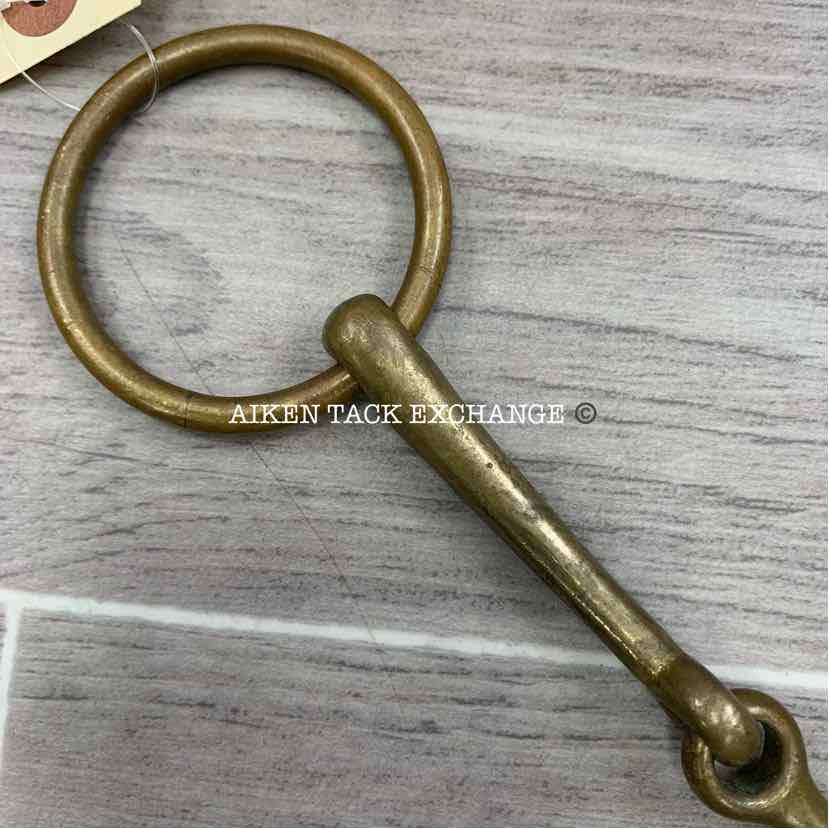 Herm Sprenger Aurigan Single Joint Loose Ring Bradoon Bit 5.25"