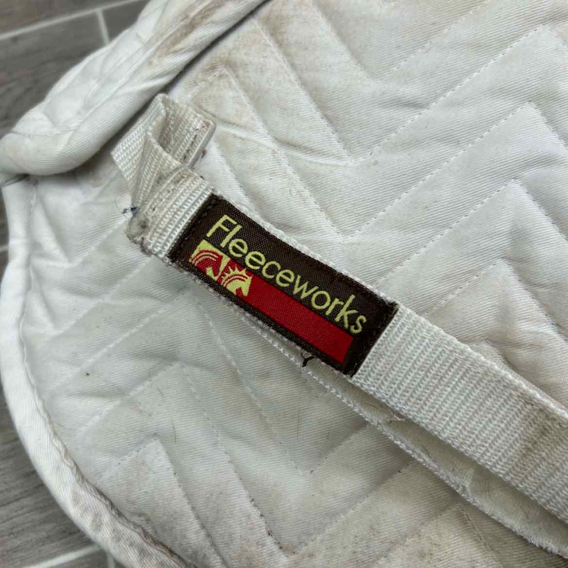 Fleeceworks Perfect Balance Quilted Half Pad with Memory Foam Inserts, Size Med