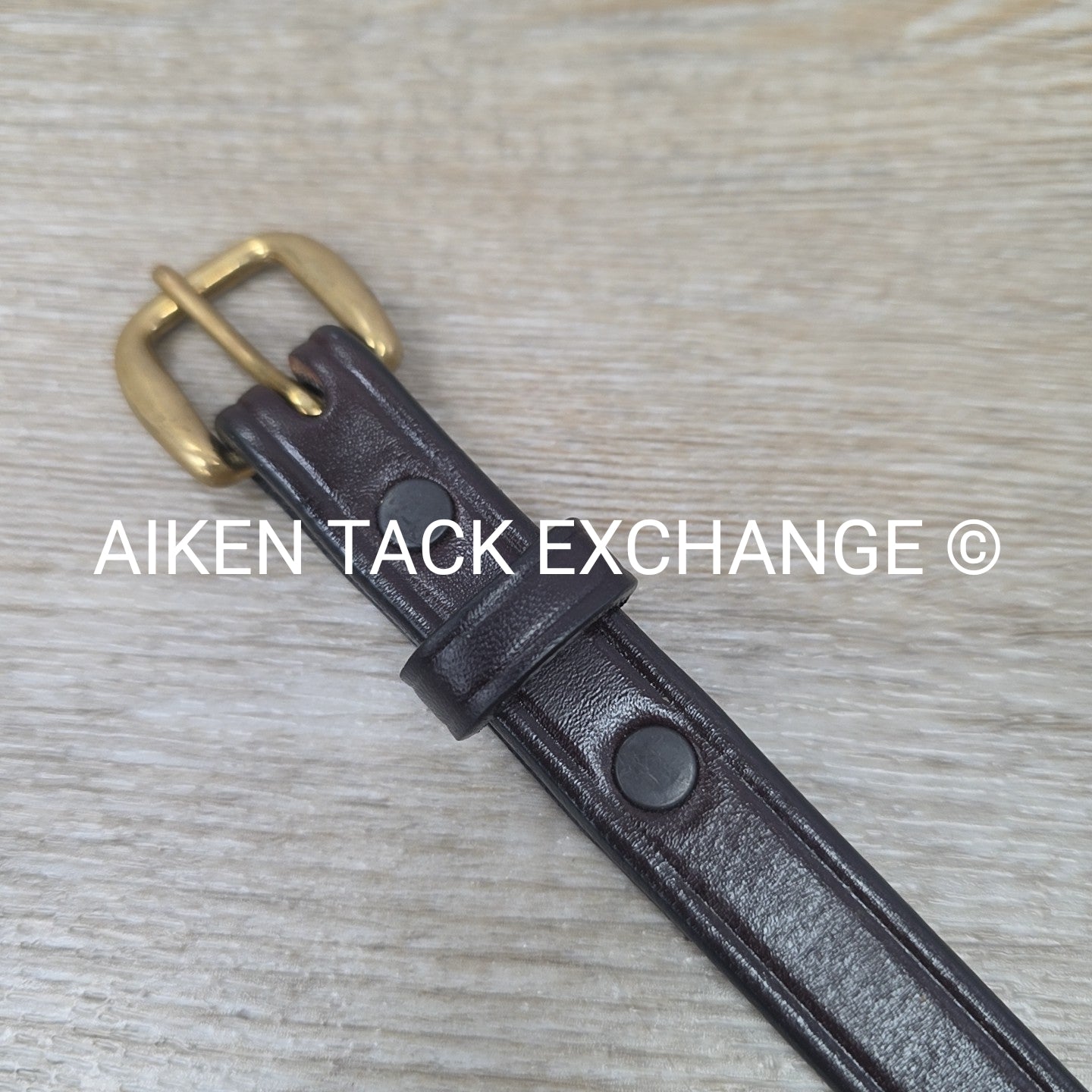 Tory Leather Belt, Brown, 24