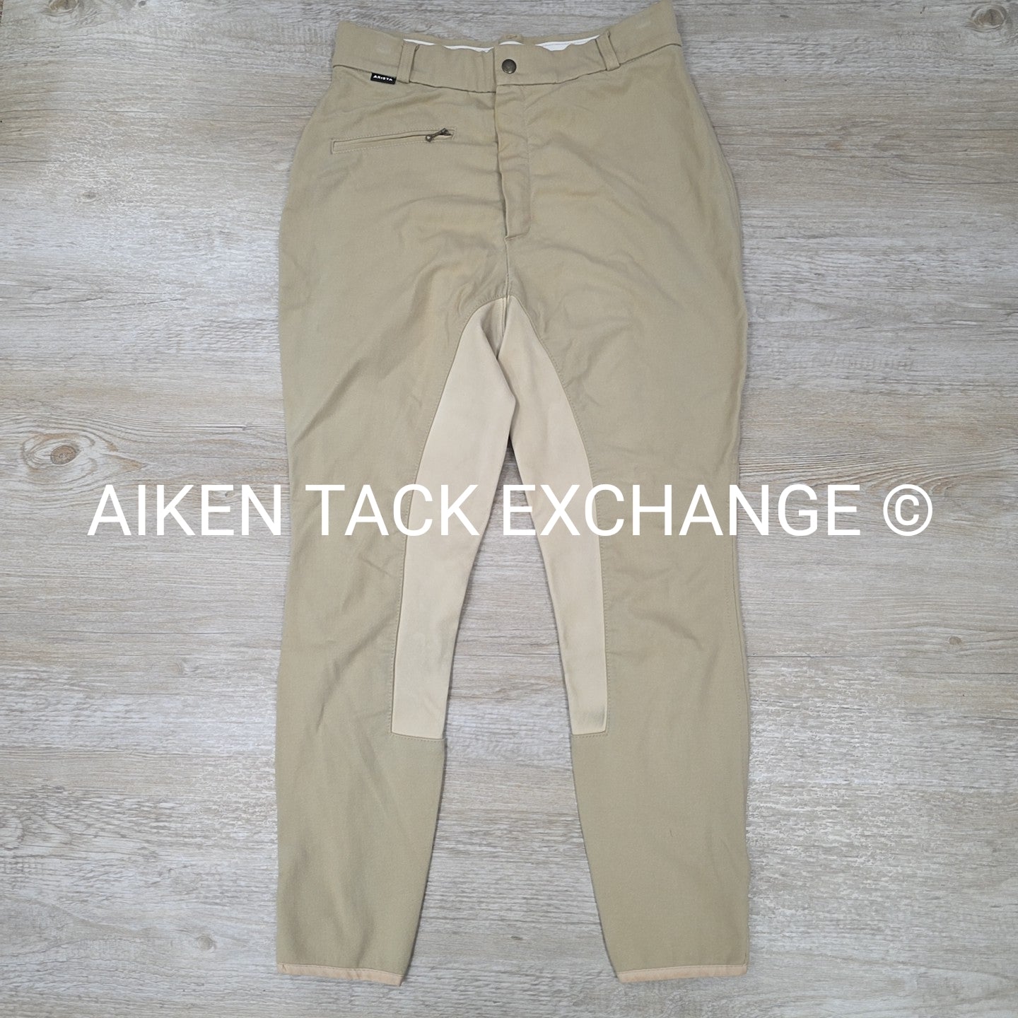 Arista Leather Full Seat Breeches, Size 30 R