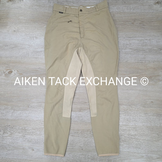 Arista Leather Full Seat Breeches, Size 30 R