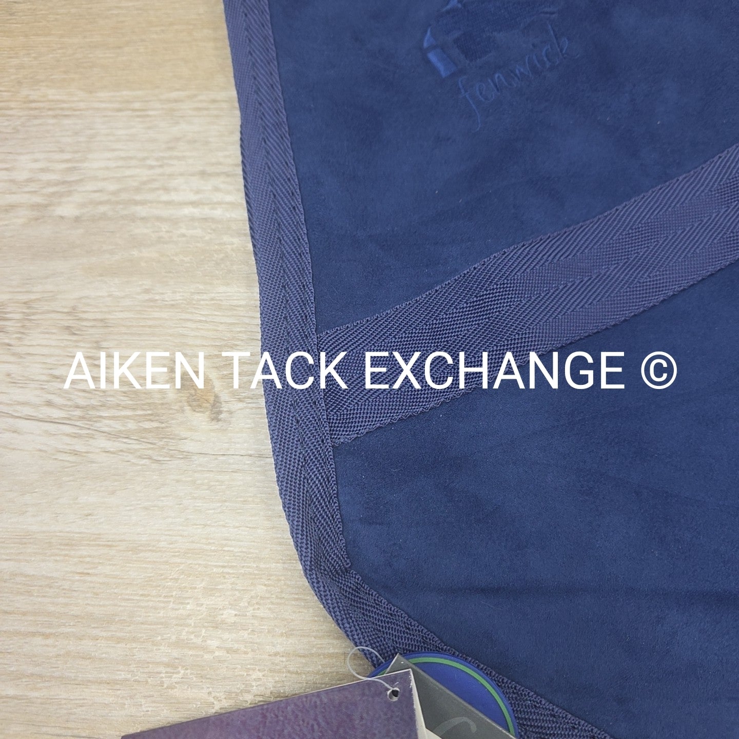 Fenwick Equestrian EquSuede Quarter Sheet, Blue, Size Large