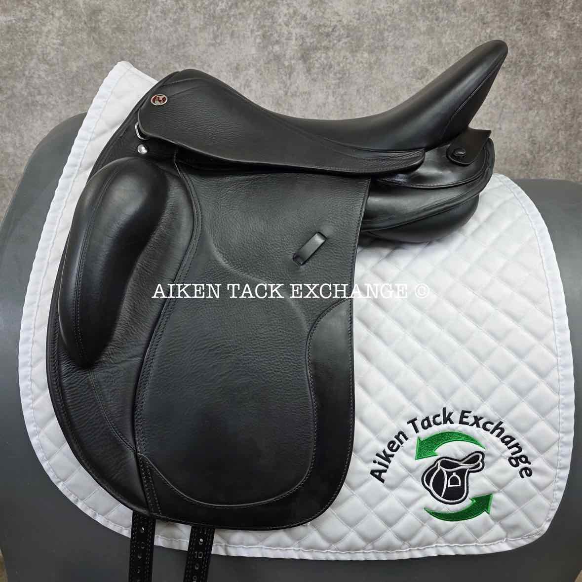 Kieffer Brugge Dressage Saddle, 18" Seat, Medium Tree