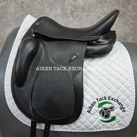 Kieffer Brugge Dressage Saddle, 18" Seat, Medium Tree
