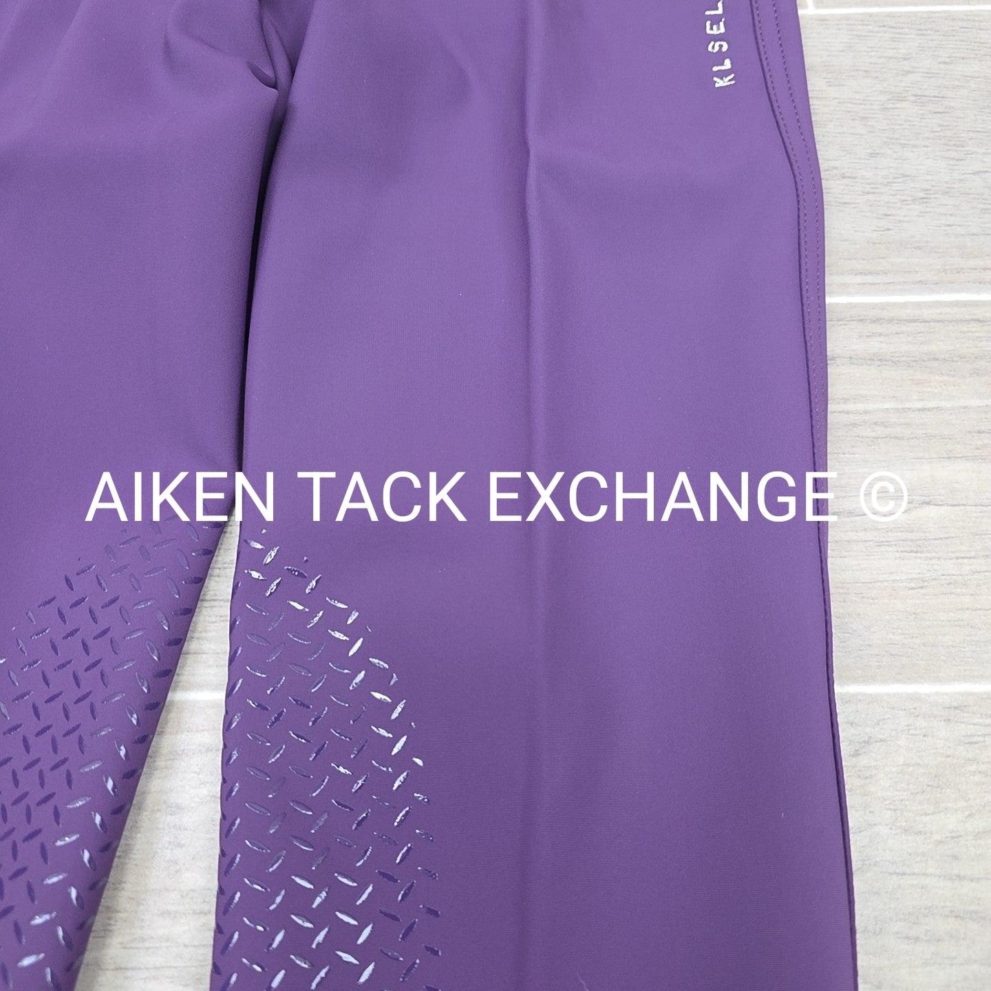 KL Select Gabrielle Knee Patch Breeches, Purple, Women's Size 26R