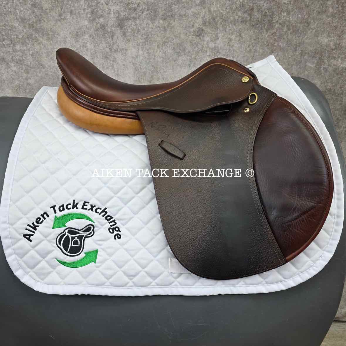 2015 Pessoa Rodrigo Close Contact Jump Saddle, 16" Seat, Adjustable Tree - XCH Changeable Gullet, Foam Panels