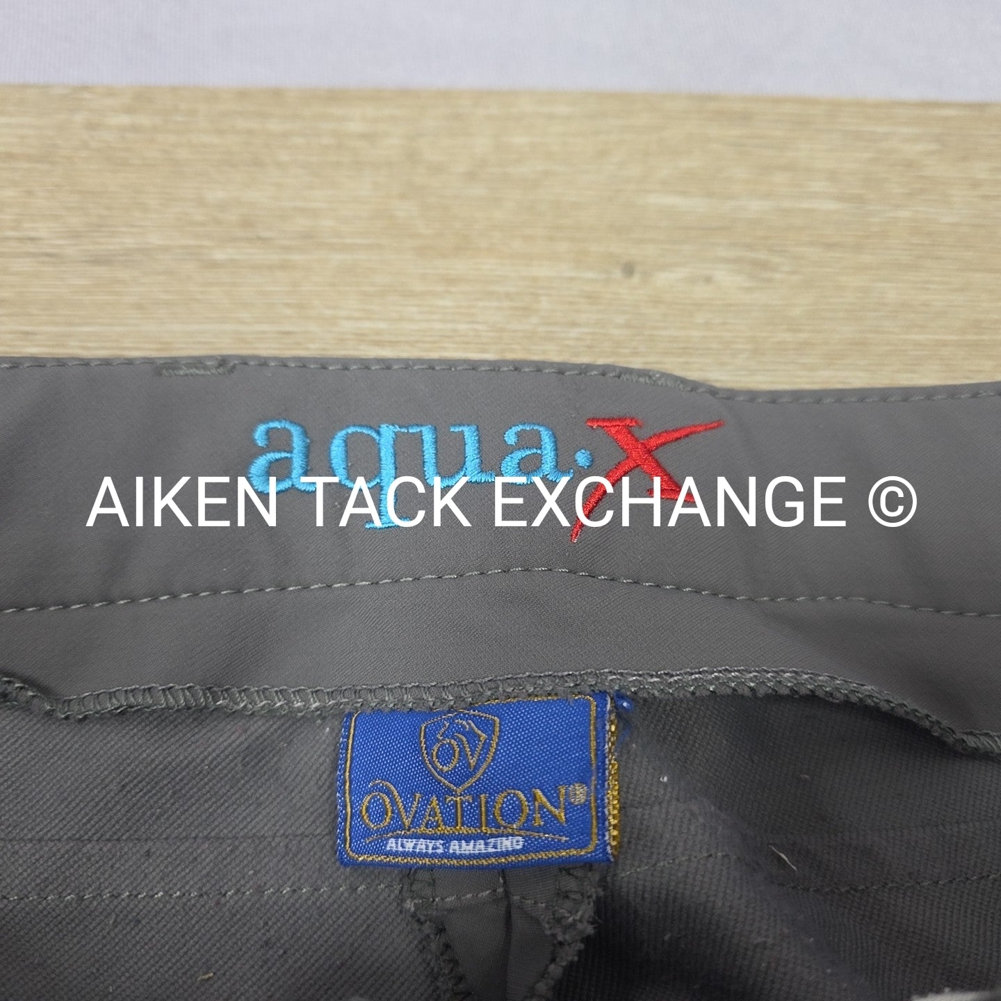 Ovation Aqua X Silicone Grip Full Seat Breeches, Size 28 R