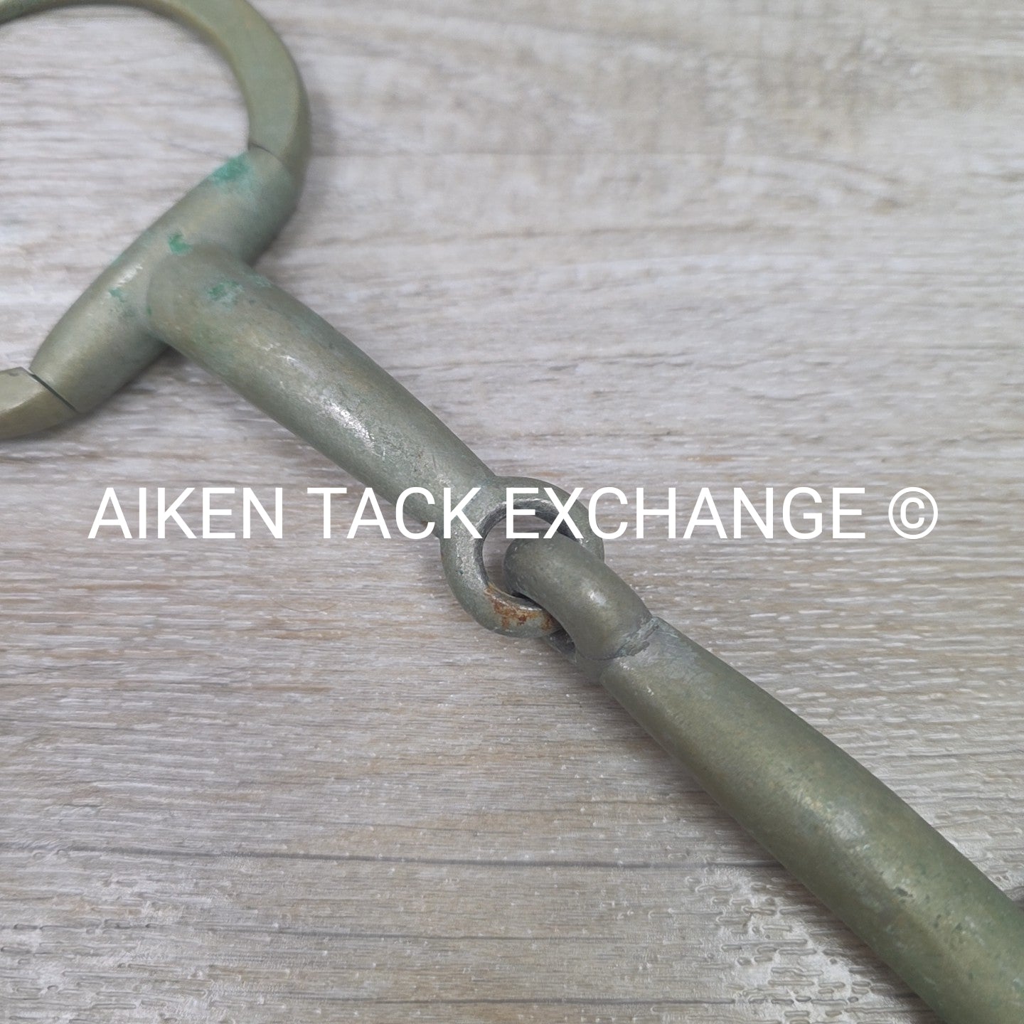 Single Joint Heavy Duty Flat Ring Eggbutt Bit 5.75"