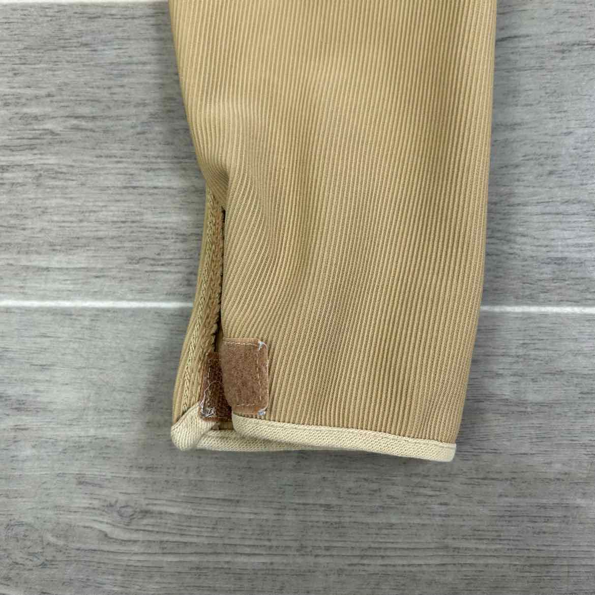 TuffRider Ribbed Knee Patch Breeches, Tan, Women's 26