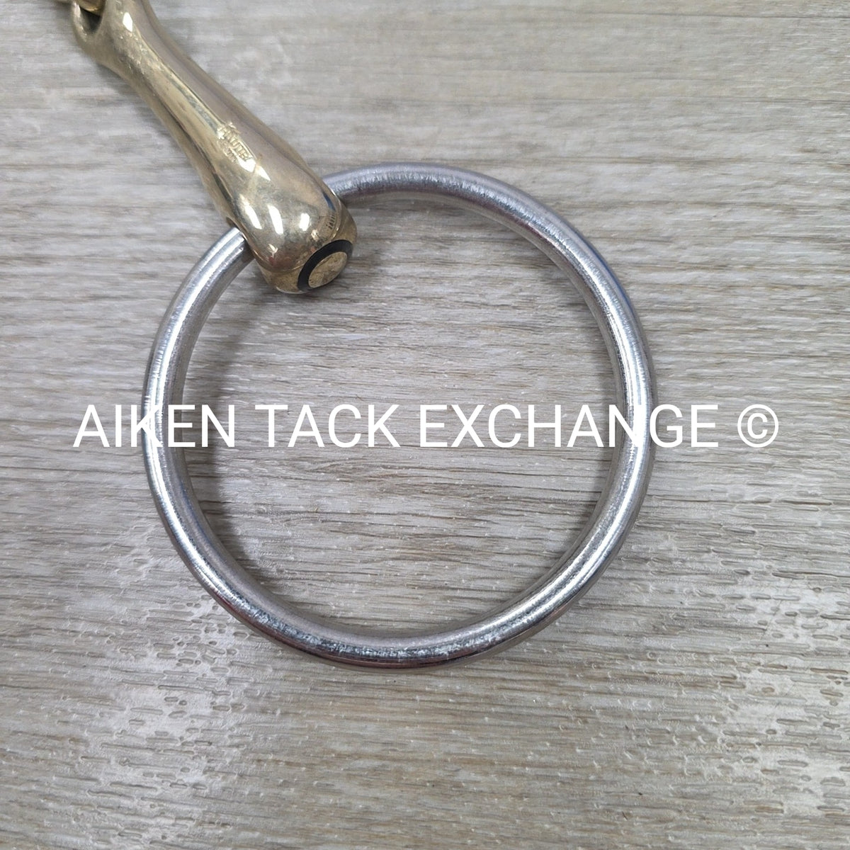 Herm Sprenger KK Ultra Sensogan Double Joint Loose Ring Bit 6"