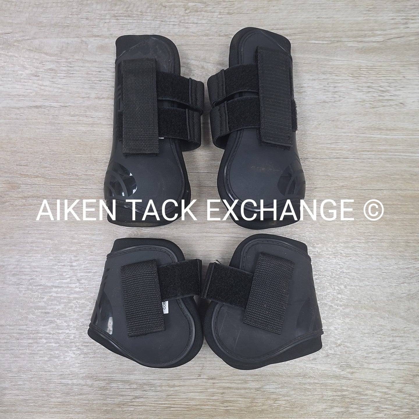 Neoprene Lined Open Front Tendon & Fetlock Boots, Size Cob
