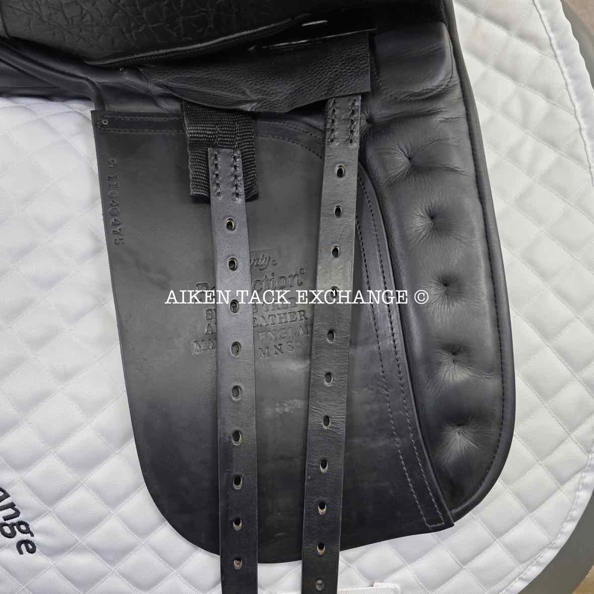 2011 County Perfection Dressage Saddle, 17" Seat, Adjustable Flap, Medium Narrow Tree, Wool Flocked Panels