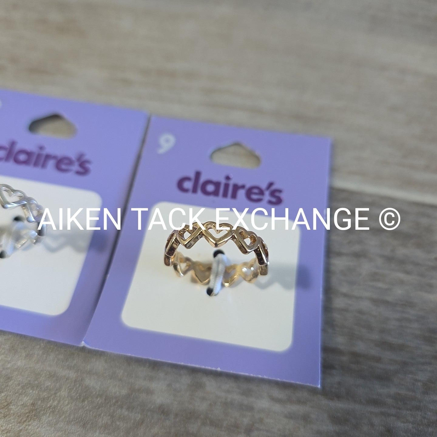 Claire's Rings (2) - Size 9