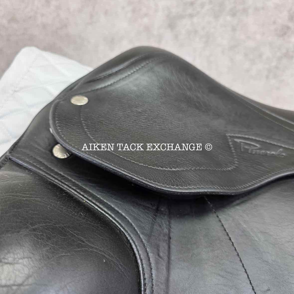 **SOLD** 2009 Amerigo Pinerolo Classic Dressage Saddle, 17.5" Seat, Medium Wide Tree, Wool Flocked Panels