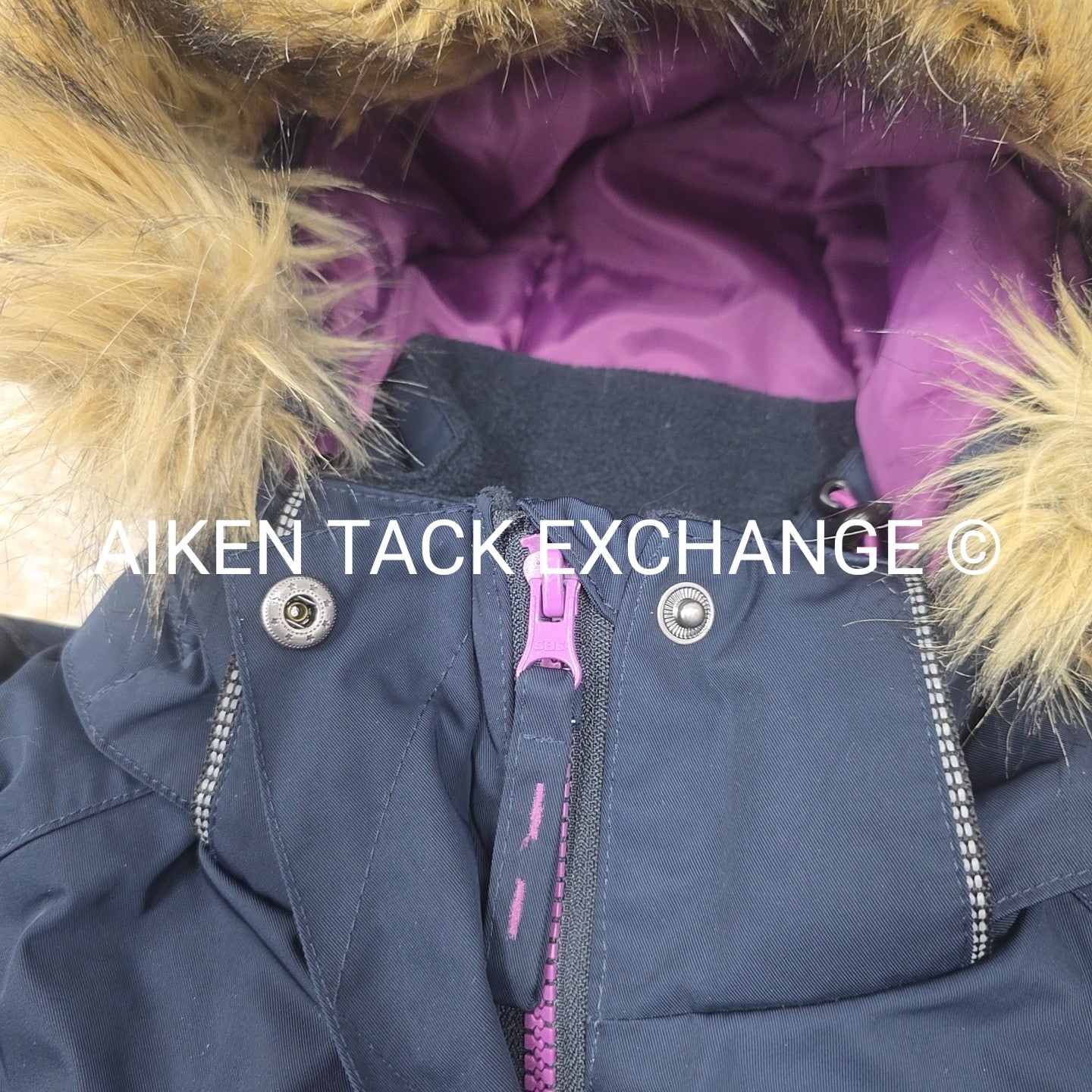 Dover Saddlery Fleece Lined Heavy Winter Jacket, Size Large