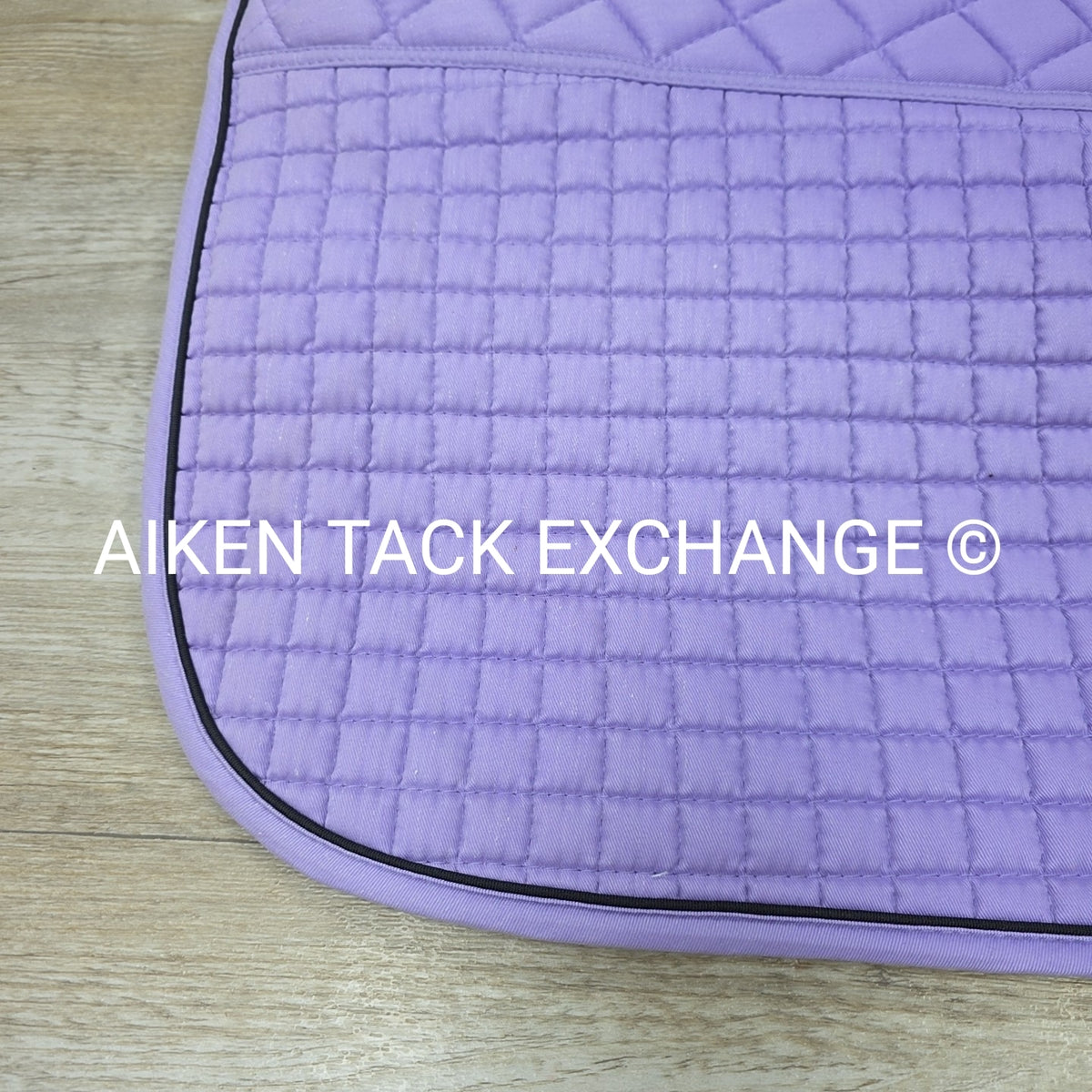 PRI Continental Double Back Cotton Quilted Dressage Pad w/ Fleece Lining