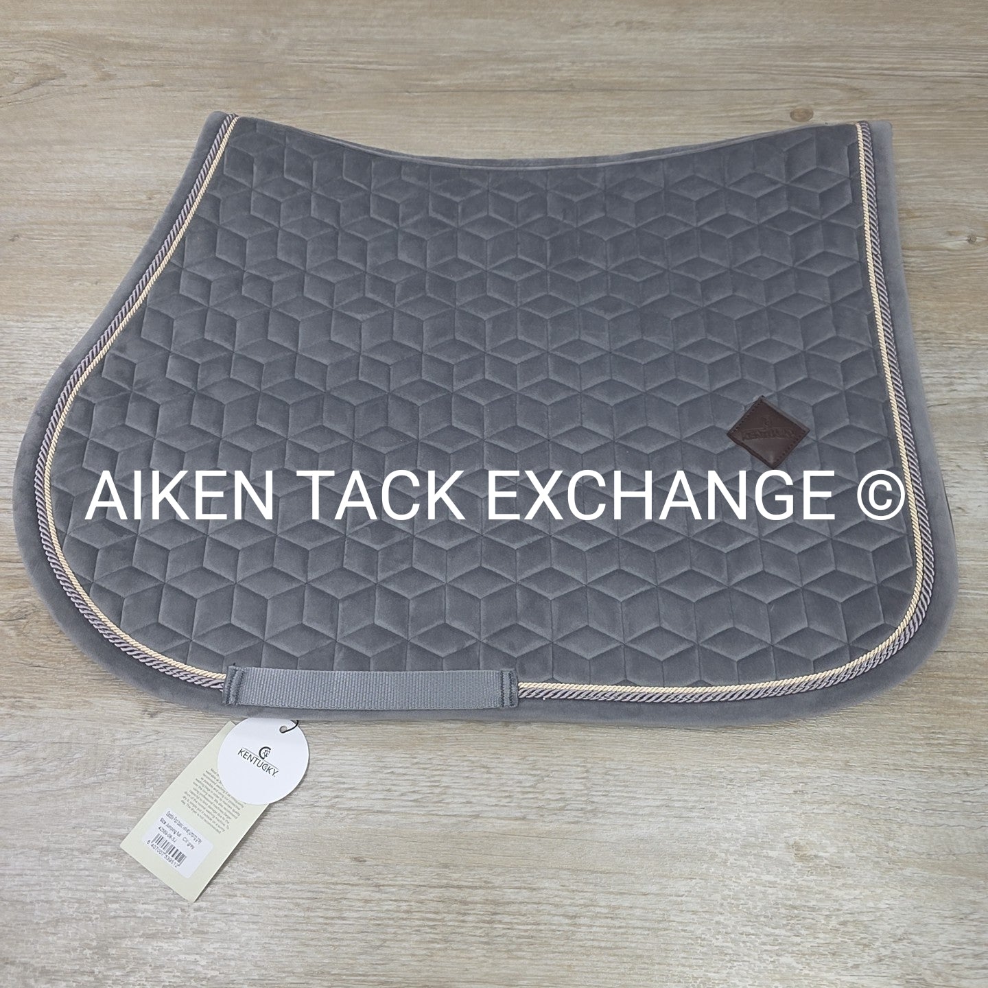 Kentucky Horsewear Basic Velvet Jump Saddle Pad, Size Full
