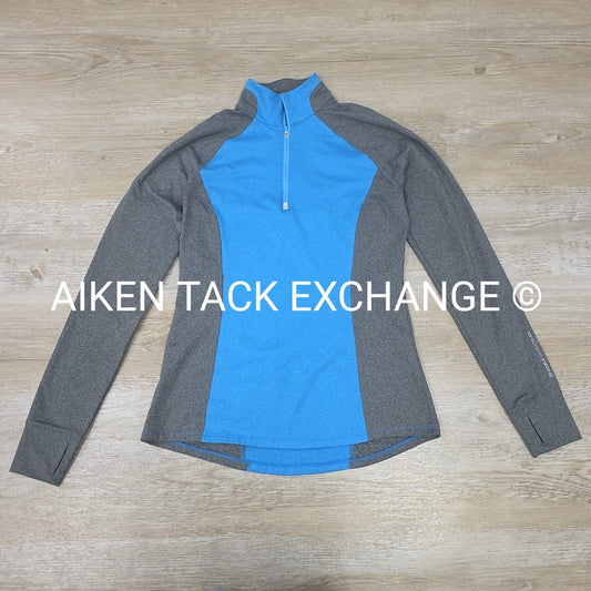 Noble Equestrian 1/4 Zip Long Sleeve Riding Top, Women's Small